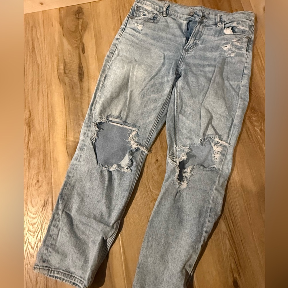 American Eagle Outfitters High-Rise Ankle straight Jeans